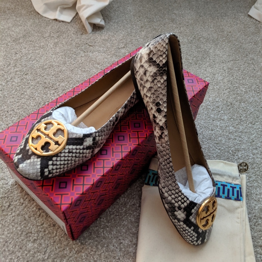 Tory Burch Chelsea Ballet Flats, size 10.5 NEW!